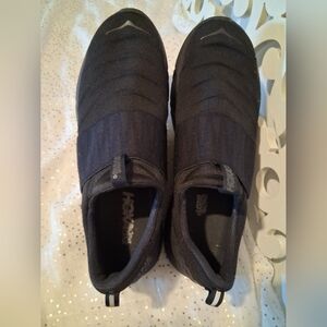 Hoka One One Black Slip-On Sneakers